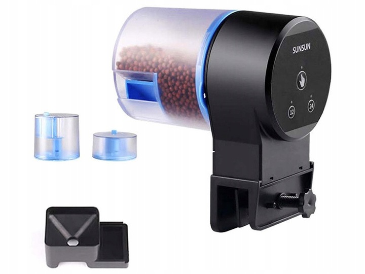 SunSun BigFood DUO Karmnik automatyczny, dwa pojemniki + baterie