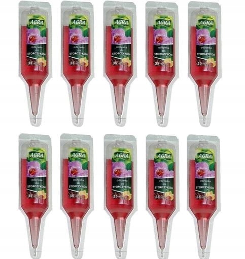 Nawóz odżywka aplikator do storczyków orchidei 10x35ml AGRA AGRECOL