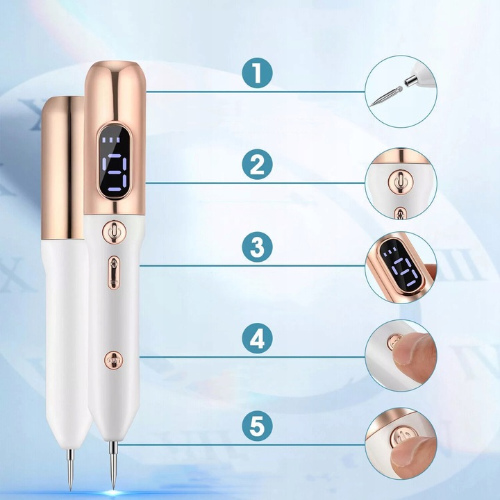 PIÓRO DO LASER USUWANIA ZNAMION PLAZMOWE DO USUWANIA BRODAWEK PIEPRZYK