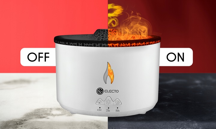 NAWILŻACZ POWIETRZA DYFUZOR ZAPACHOWY AROMATERAPIA ULTRADŹWIĘKOWY