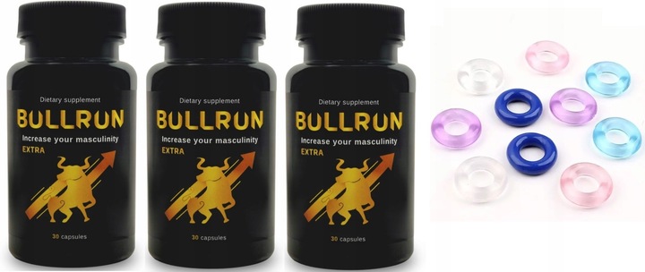 BULLRUN + GRATIS SPRAWNOŚC SEKSUALNA, MOCNY WZWÓD WYTRYSK POWIĘKSZANIE