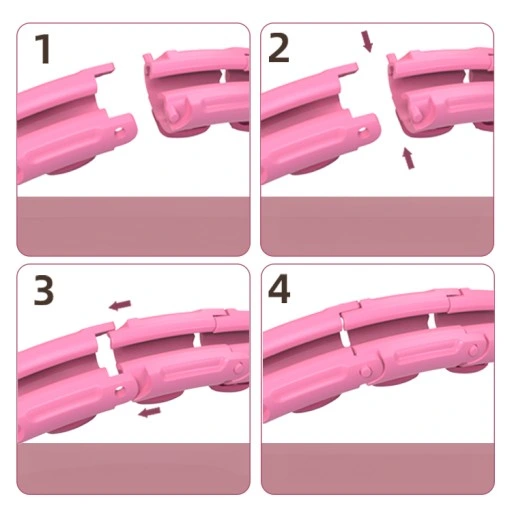 HULA HOP ODCHUDZAJĄCY SMART Z LICZNIKIEM I OBCIĄŻENIEM HULAHOP ODCHUDZAJĄCE