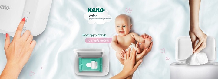 PODGRZEWACZ DO CHUSTECZEK NAWILŻANYCH NENO DLA NIEMOWLĄT PREZENT PRZENOŚNY