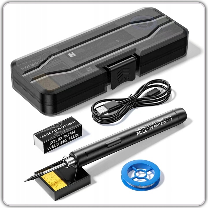 ZESTAW LUTOWNICA BEZPRZEWODOWA OPOROWA KOLBOWA GROT USB-C