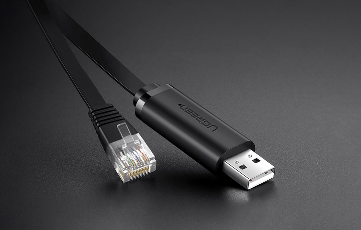 UGREEN KABEL KONSOLOWY USB - Ethernet RJ45 LAN DO URZĄDZEŃ SIECIOWYCH 1,5M