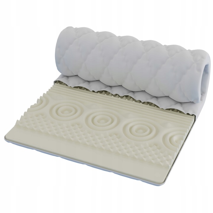 Materac nawierzchniowy 9 stref nakładka na materac 140x200 masujący