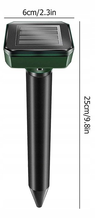 4X SILNY ODSTRASZACZ KRETÓW SOLARNY NA KRETY MOCNY