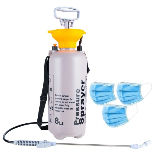 OPRYSKIWACZ OGRODOWY CIŚNIENIOWY RĘCZNY DŁUGA LANCA 8L SPRYSKIWACZ