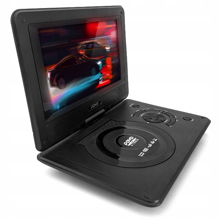 ODTWARZACZ DVD PRZENOŚNY SAMOCHODOWY USB KONSOLA