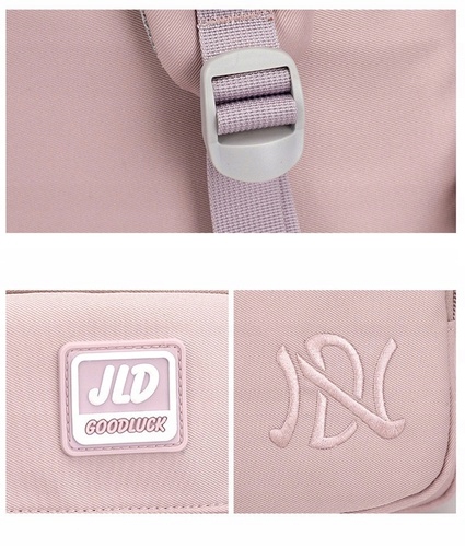 Plecak szkolny różowy (D072)