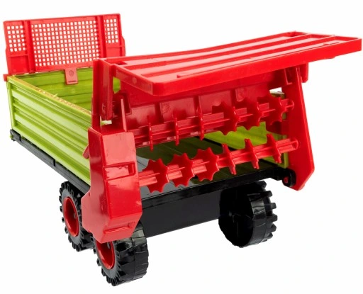 Duży Traktor z Przyczepą Ciągnik NAPĘD Ruchome elementy