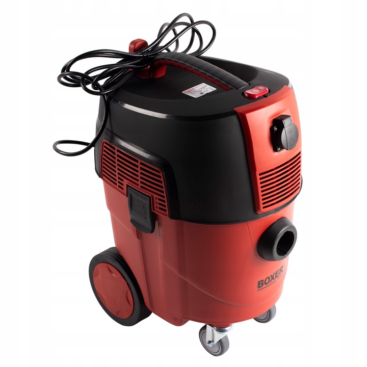 ODKURZACZ PRZEMYSŁOWY DO PYŁY GIPSU 4500W 35L Z OTRZĄSACZEM