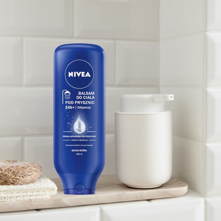 NIVEA Odżywczy balsam do ciała pod prysznic 400ml