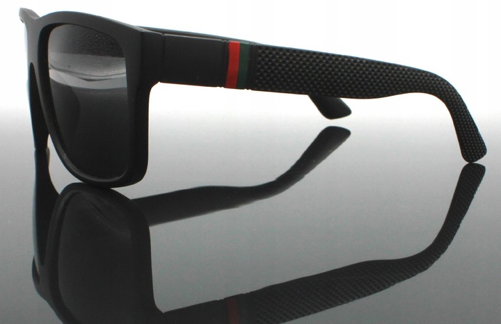 OKULARY PRZECIWSŁONECZNE MĘSKIE FILTR UV400 POLARYZACYJNE Z ETUI KIEROWCÓW