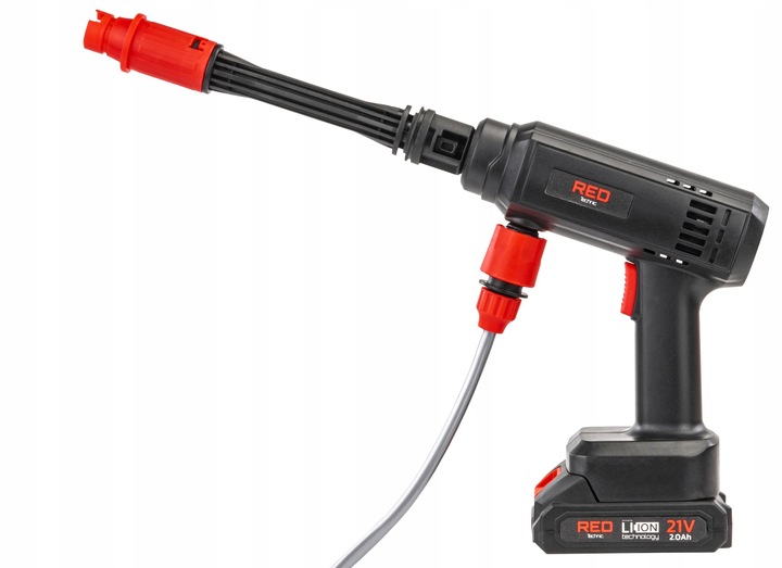 MYJKA CIŚNIENIOWA AKUMULATOROWA OGRODOWA 21V BEZPRZEWODOWA WALIZKA