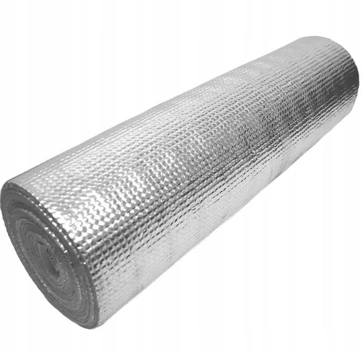 Ekran Zagrzejnikowy MATA ALUMINIOWA PIANKA 10m ODBIJAJĄCY CIEPŁO Izolacyjna