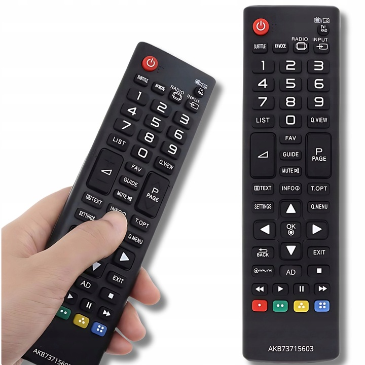 Pilot do Telewizora Tv LG Uniwersalny WSZYSTKIE MODELE LG AKB73715603