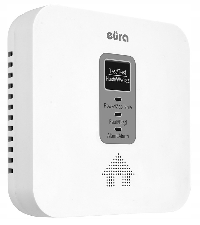 2w1 Czujnik Czadu Tlenku Węgla Gazu Ziemnego 230V