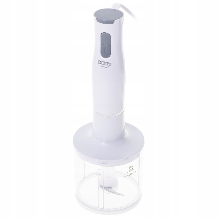 BLENDER RĘCZNY WIELOFUNKCYJNY MIKSER MALAKSER 800W ROZDRABNIACZ