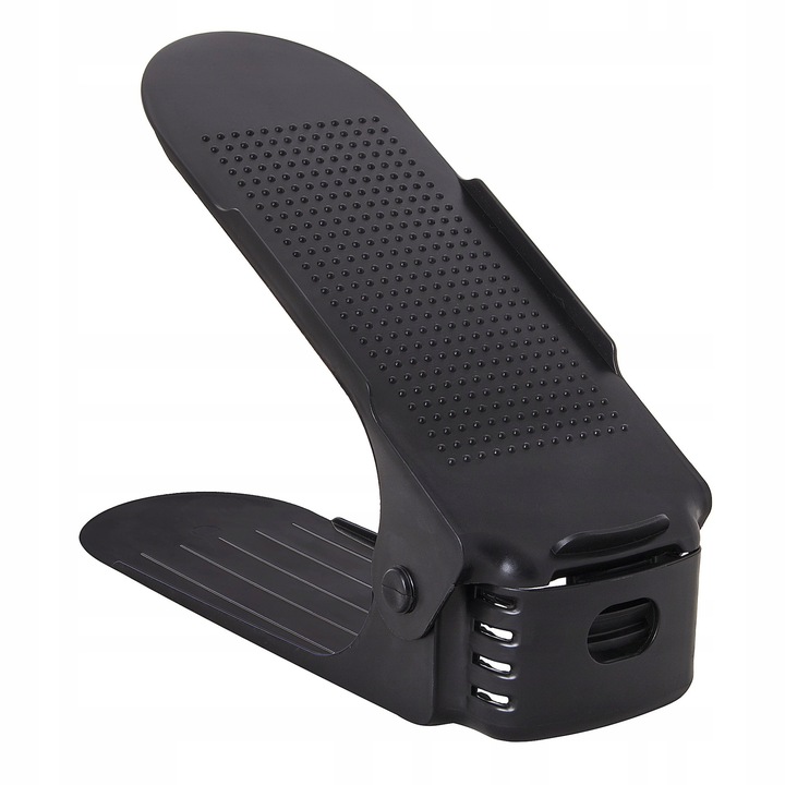 10x ORGANIZER UCHWYT CZARNY NA BUTY OBUWIE PÓŁKA DO SZAFY GARDEROBY