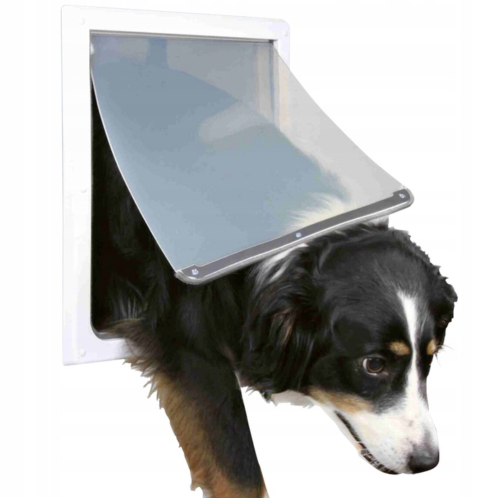 DRZWI WAHADŁOWE DLA PSA ŚREDNICH I DUŻYCH RAS TRIXIE M-XL 39-45CM/32MM