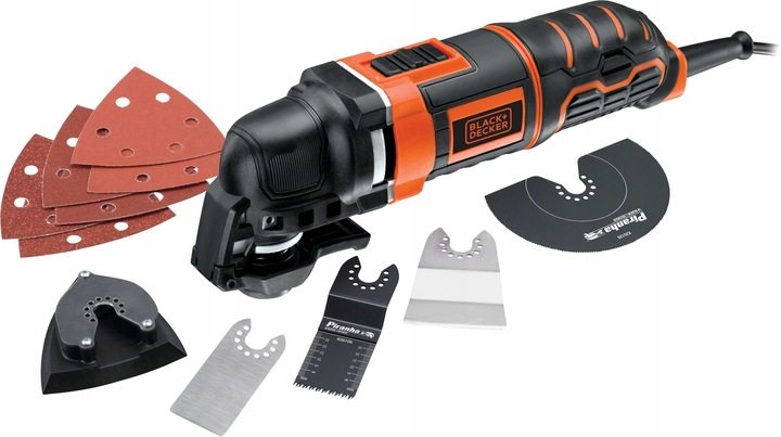 Black Decker Narzędzie wielofunkcyjne oscylacyjne 300W MT300KA