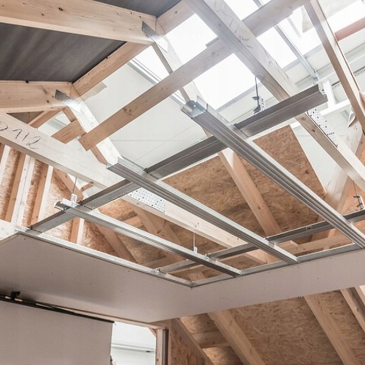 ŁĄCZNIK WZDŁUŻNY DO PROFILI CD 60 PŁYT GK GIPSOWYCH SUFITÓW BUDMAT 50