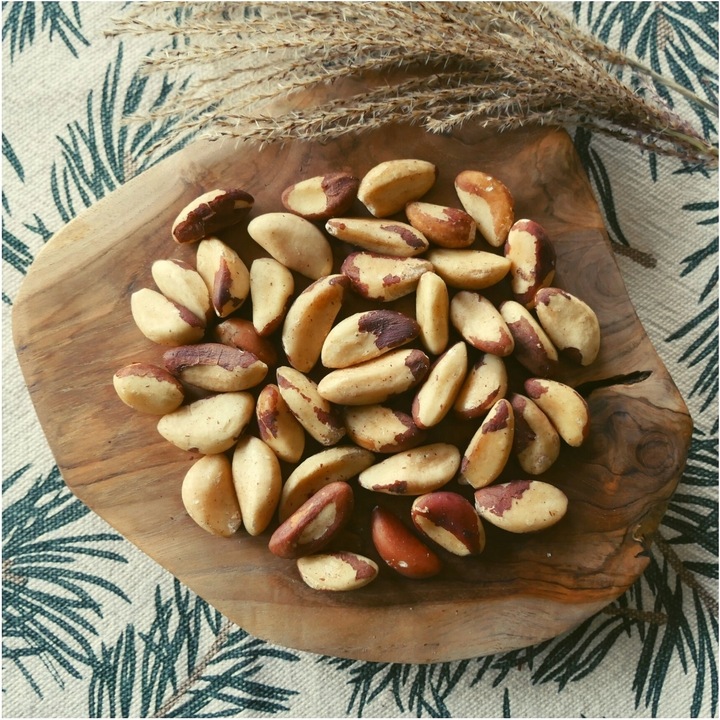 Orzechy Brazylijskie Naturalne Całe Jakość Wysoka 1kg HiFOOD Kawałki