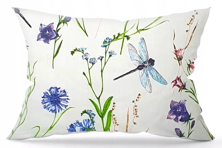 Komplet Pościeli 220x200cm Bawełniany w Kwiaty Polska 100% Bawełna WAŻKI