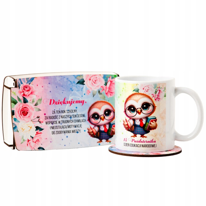 Prezent Na Dzień Nauczyciela Zestaw Prezentowy Kubek Pudełko Na