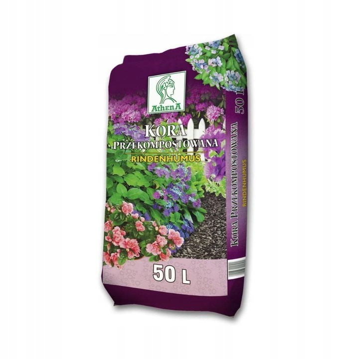 Kora sosnowa Przekompostowana 50 L ATHENA