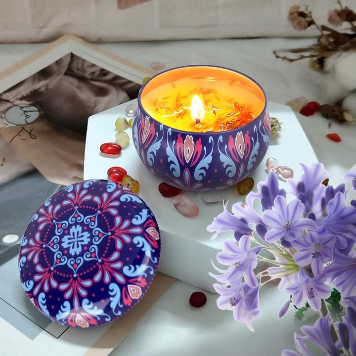 ŚWIECE ZAPACHOWE ZESTAW 12 SZTUK SOJOWE NA PREZENT DLA MAMY BABCI