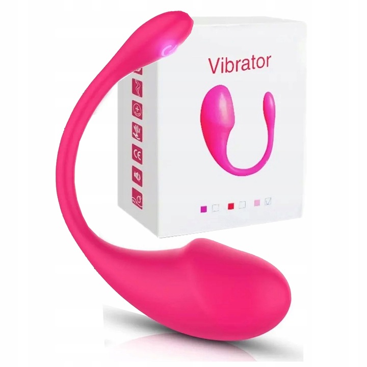 WIBRATOR JAJKO Z APLIKACJĄ ZDALNIE STEROWANY BLUETOOTH TELEFONEM PAR