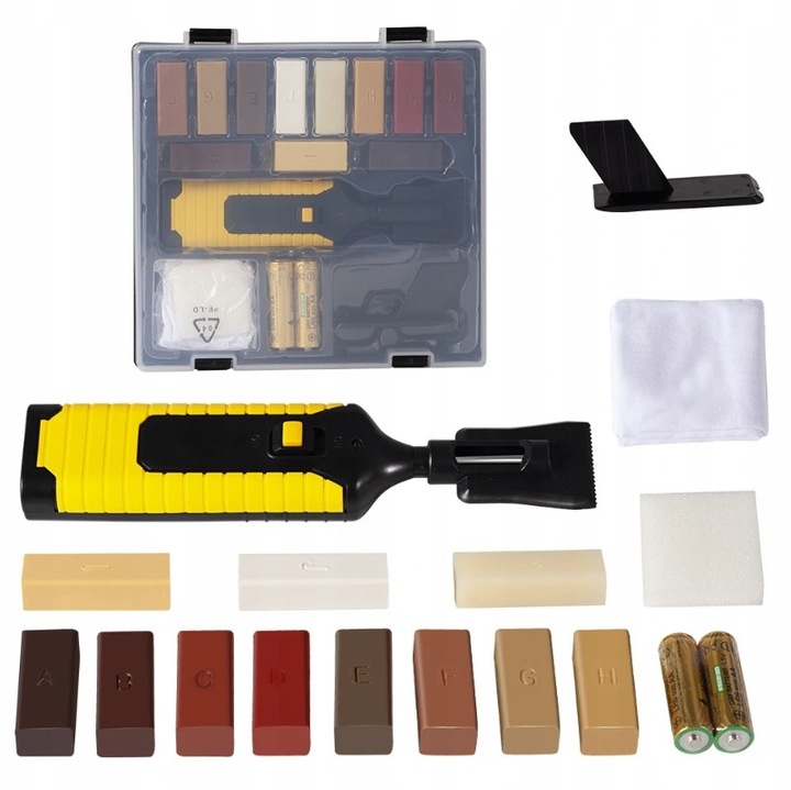 ZESTAW DO NAPRAWY PANELI WOSK NAPRAWCZY DO PODŁÓG WYPEŁNIENIE RYS I