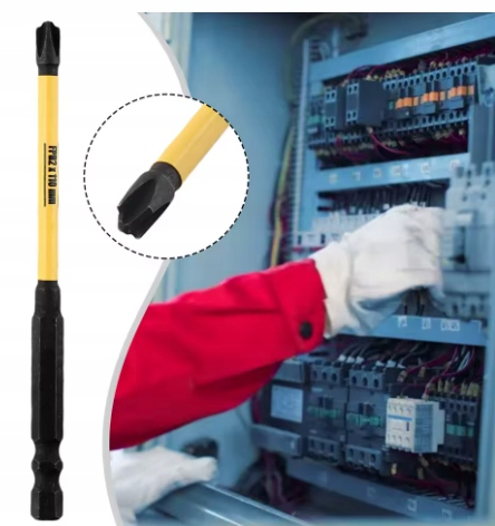 Super Bity Zestaw BITÓW Dla Elektryka Długie Udarowe Komplet FPH 3szt