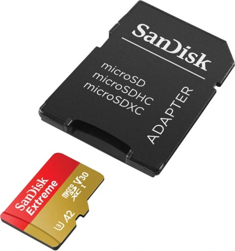 Karta micro SD SANDISK EXTREME 256GB 190/130 V30