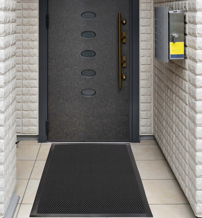 Wycieraczka Wejściowa Antypoślizgowa Na Buty 3D Solidna Zewnętrzna: