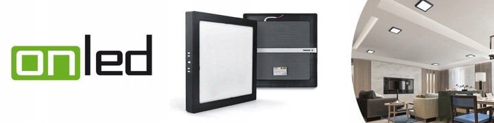 Panel LED Sufitowy 30x30 24W 4000K 2640lm Lampa Natynkowa Plafon