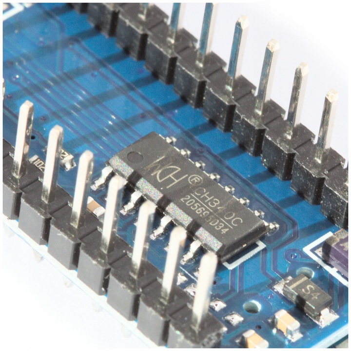NANO V3 Atmega328PB kompatybilny z Arduino Nano, z wlutowanymi pinami