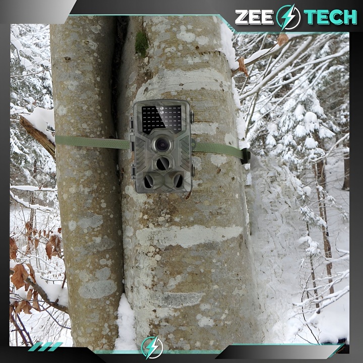 FOTOPUŁAPKA KAMERA MYŚLIWSKA LEŚNA IR 940nm PL MENU KARTA 32GB +