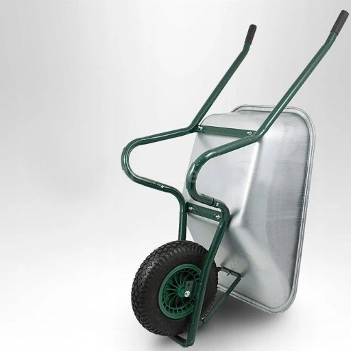 Taczka stalowa budowlana ogrodowa ocynkowana 120L 250 kg