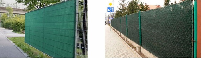 Osłona na ogrodzenie 1,5 x 10 m + mocowania GRATIS
