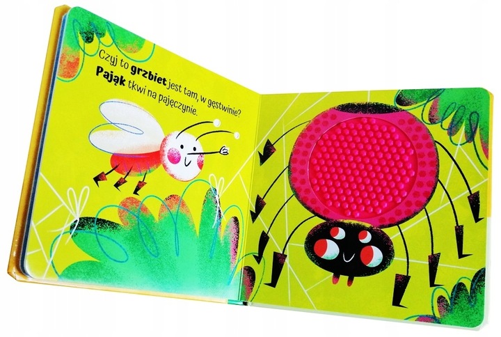 KSIĄŻECZKA KSIĄŻKA DOTYKOWA SENSORYCZNA LAS