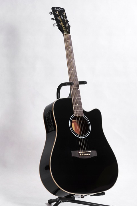 Gitara e-akustyczna Harley Benton D-120CE BK