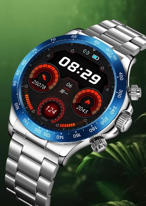 SMARTWATCH zegarek SMARTBAND do IPHONE HUAWEI PULSOMETR KROKOMIERZ AMOLED