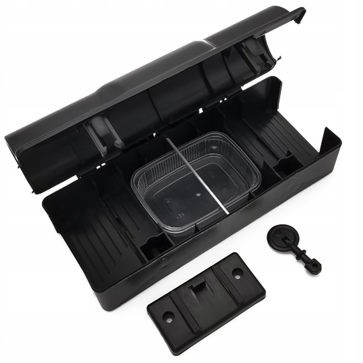 Karmnik deratyzacyjny TUNEL na szczury i myszy + ADAPTER DO ŚCIANY 4