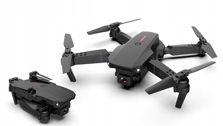 Dron z Kamerą i Podglądem Obrazu 2 Baterie Pokrowiec Stabilny Lot Żyroskop