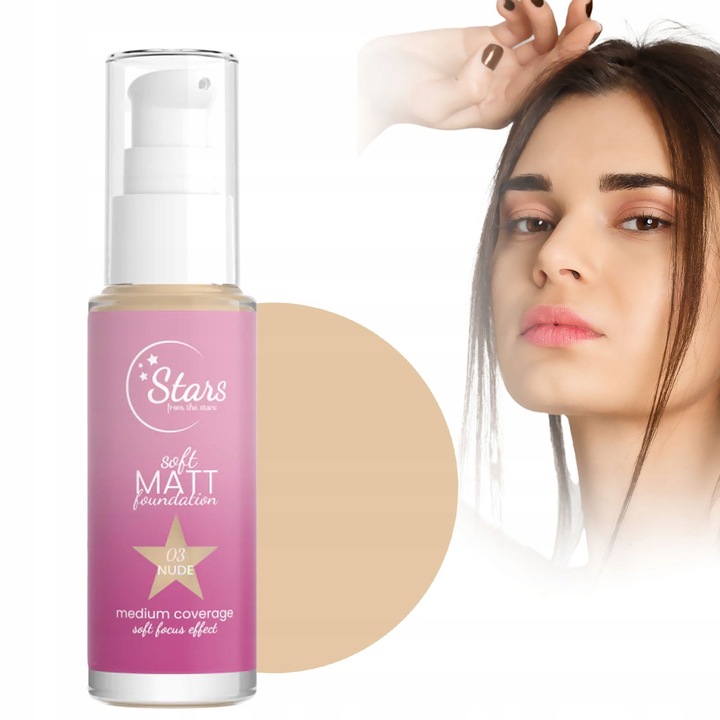 Stars from the stars SOFT MATT FOUNDATION podkład matujący fluid #03