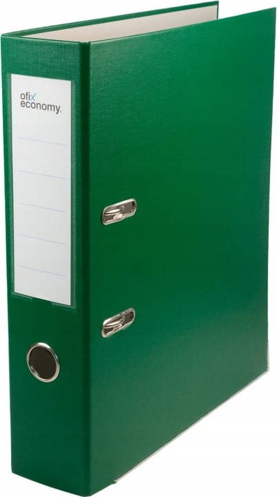 SEGREGATOR A4 SZEROKI 75mm do 500 kartek MIX KOLORÓW ZESTAW 5 SZTUK