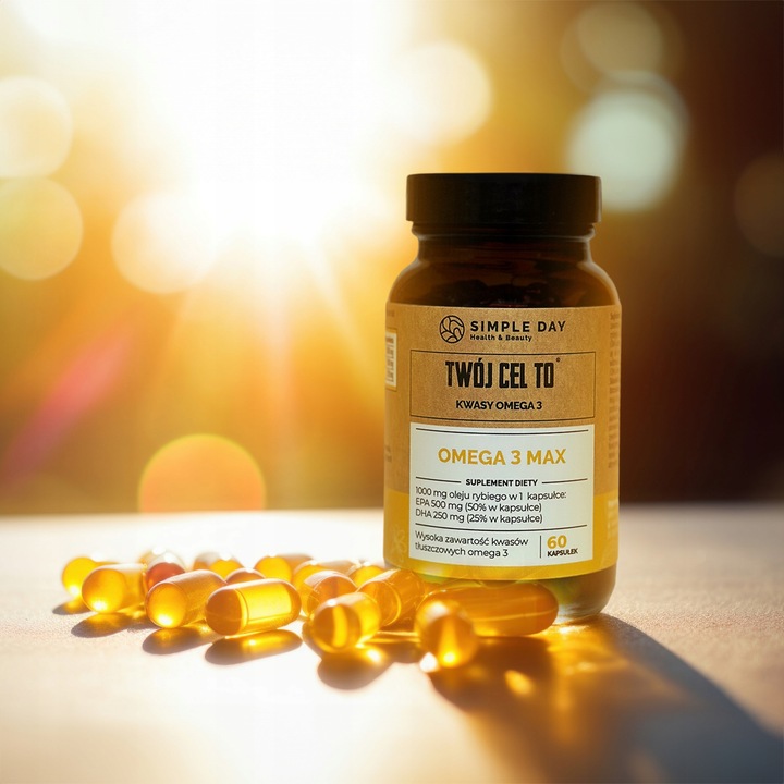 Suplement diety Twój Cel To Omega 3 Max 60 kapsułek